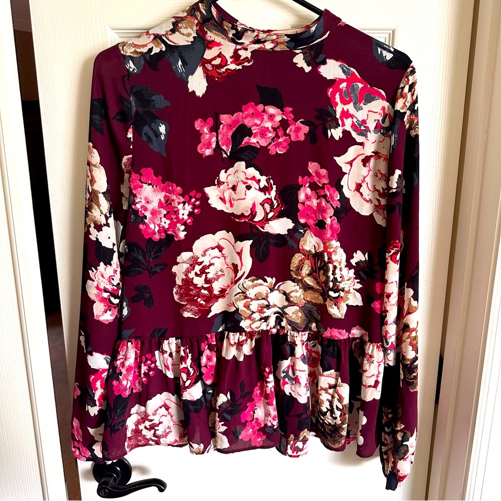 Loft Outlet Peplum Top